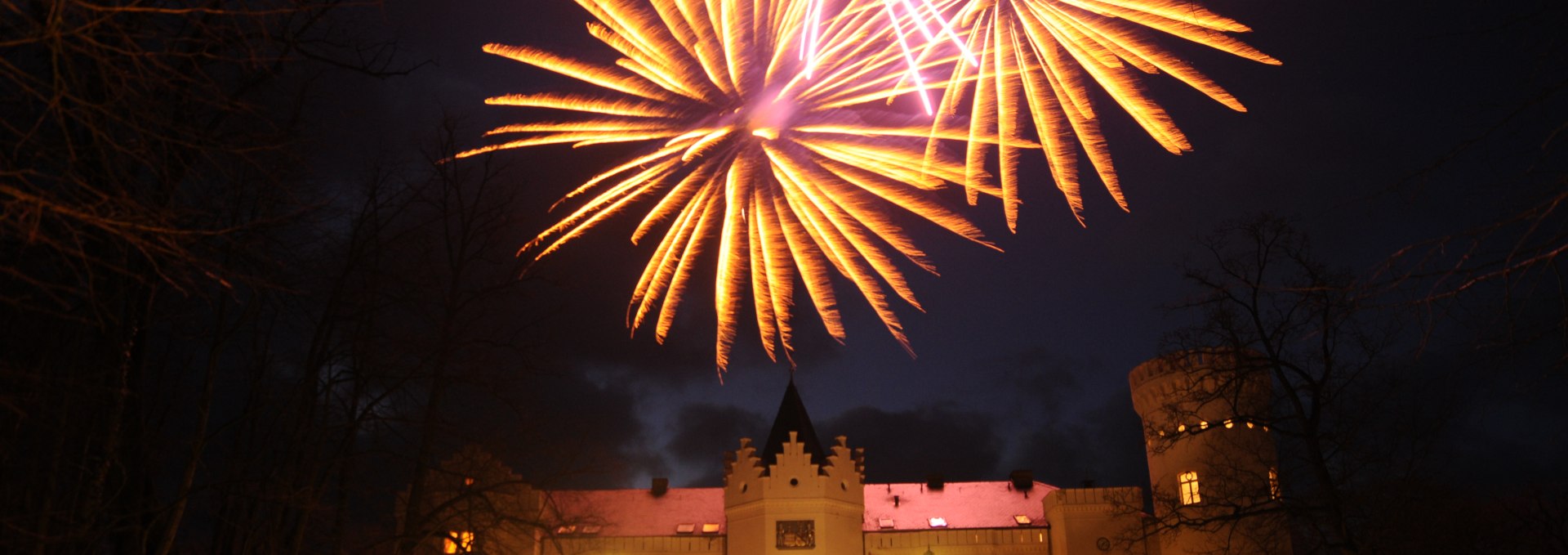 Fireworks Schlemmin Castle, © Soulfire Feuerwerke Shows