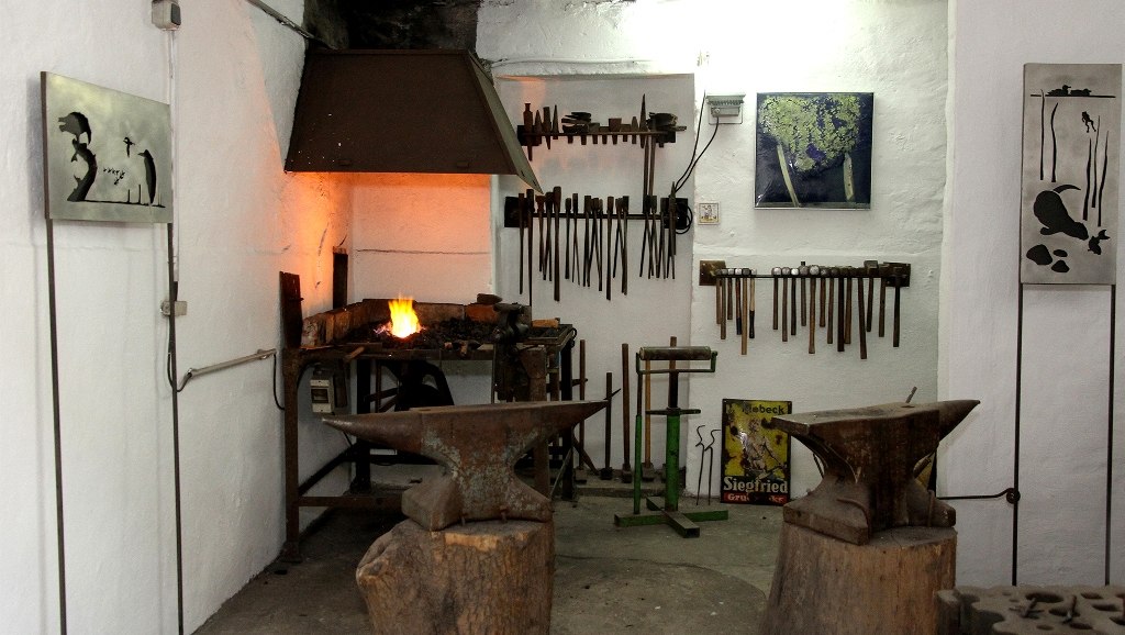 Rothener Hof - Forge and tools, © MV Foto e.V. , Fotografin Angelika Lindenbeck