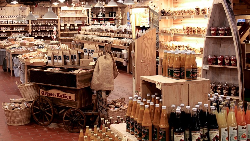 The farmer's market with countless products and specialties from the region, © Alte Pommernkate GmbH