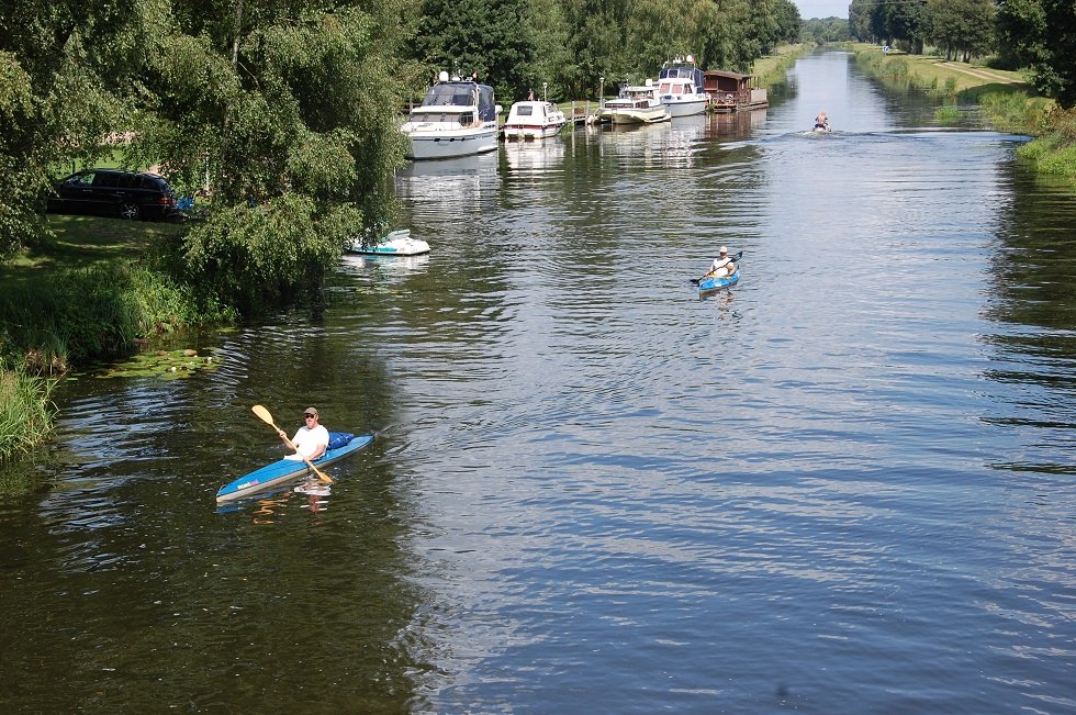 Canoes can also be rented here., © Gabriele Skorupski