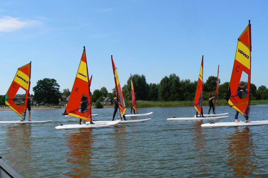 watersports_station_fleesensee_surfing, © Wassersport Fleesensee