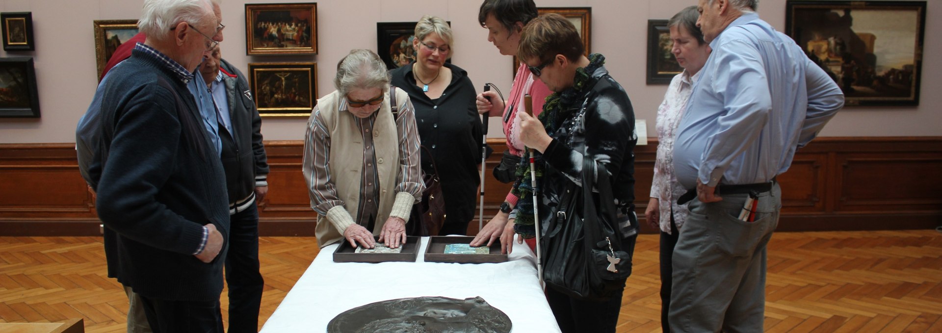 The State Museum Schwerin is also an experience for blind and visually impaired people, © Staatliches Museum Schwerin