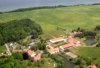 Aerial view - Brook Manor, © schloss gross schwansee