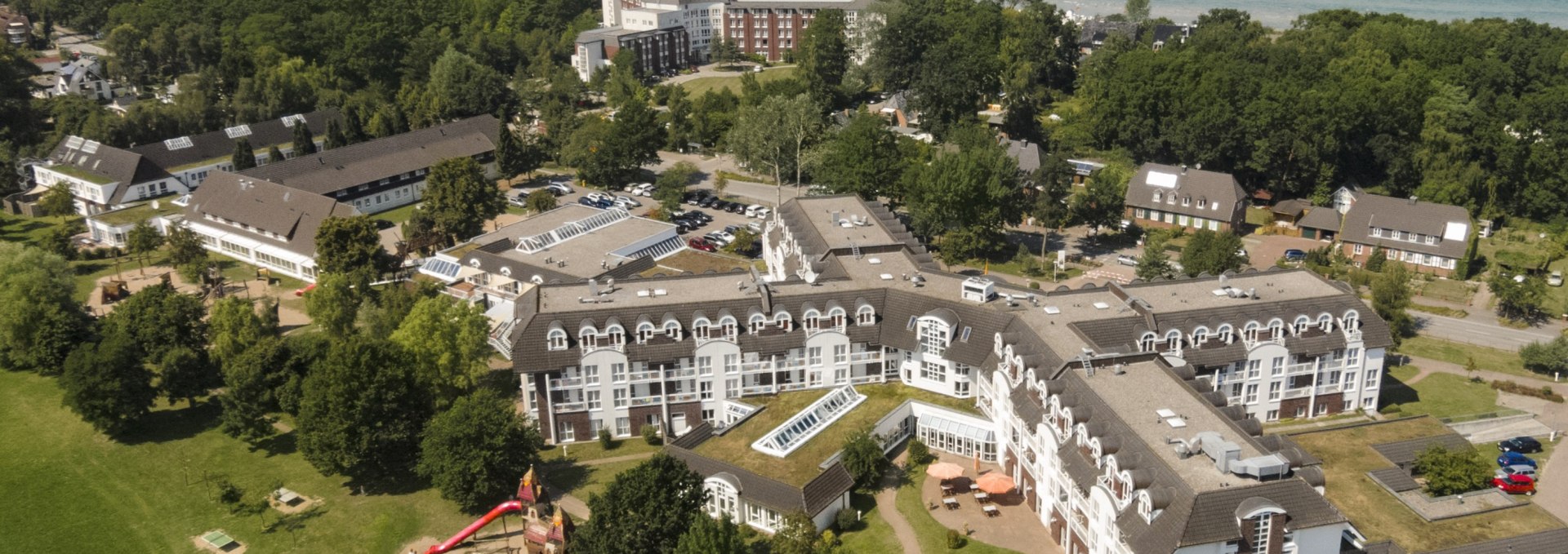 Ostseeklinik Boltenhagen aerial view, © Ostseeklinik Boltenhagen