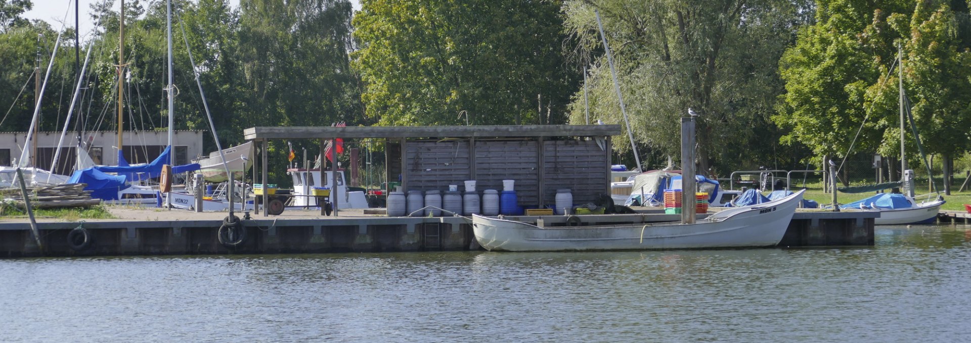 The fishing port is also located in the marina basin directly opposite, © TMV/cross media redaktion