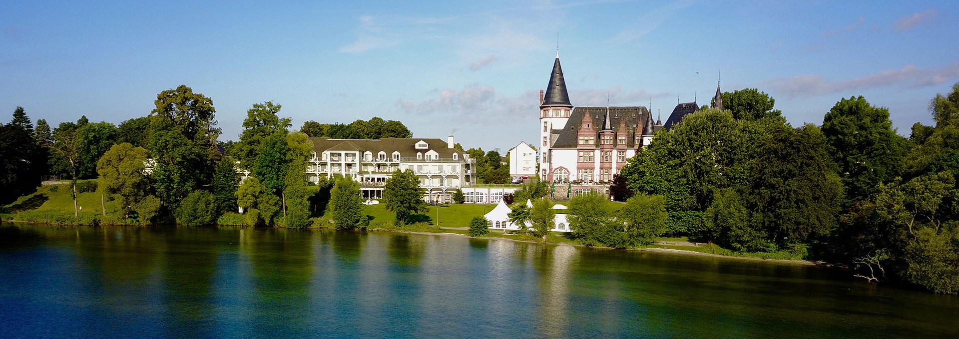 The Seehotel Schloss Klink is located directly on the Müritz, © Seehotel Schloss Klink