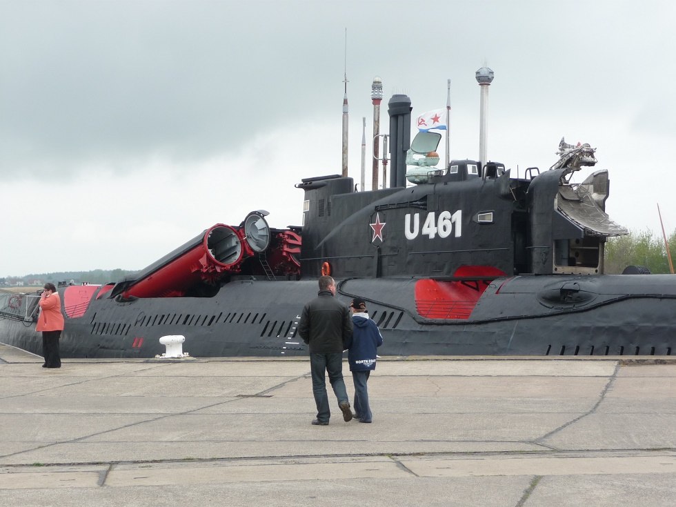 Submarine in Peenemünde harbor, © Sabrina Wittkopf-Schade