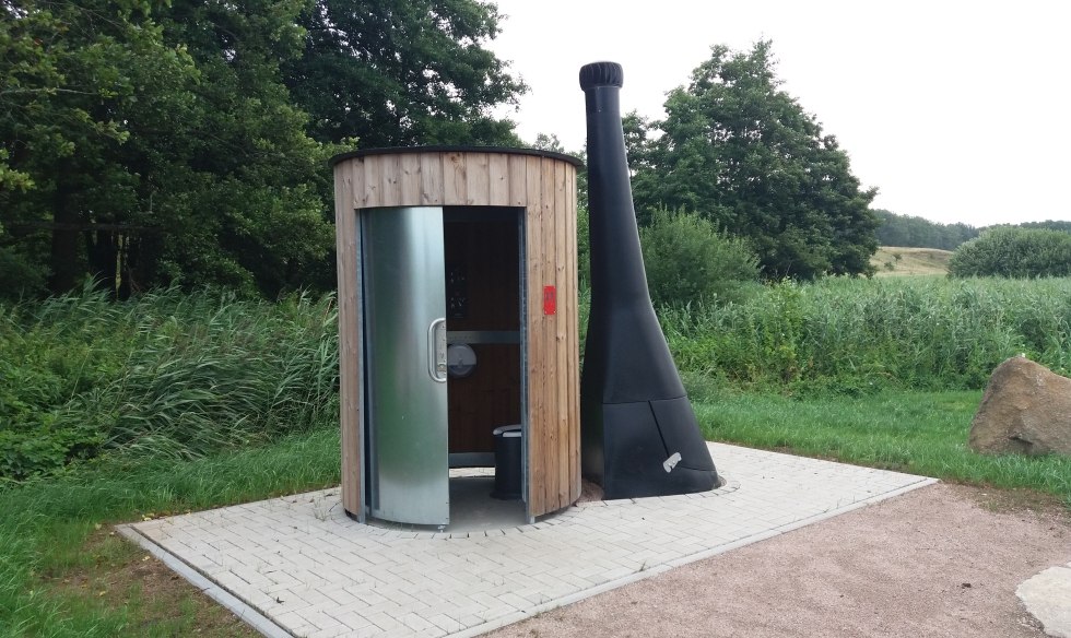 The WWR Bassendorf has a modern composting toilet, © Martin Hagemann