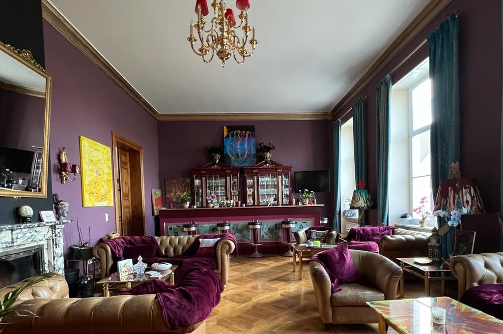 A salon in Passow Castle, © Manuela Engel-Dahan