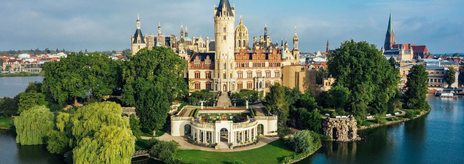 View of Schwerin Castle, © TMV/Gänsicke