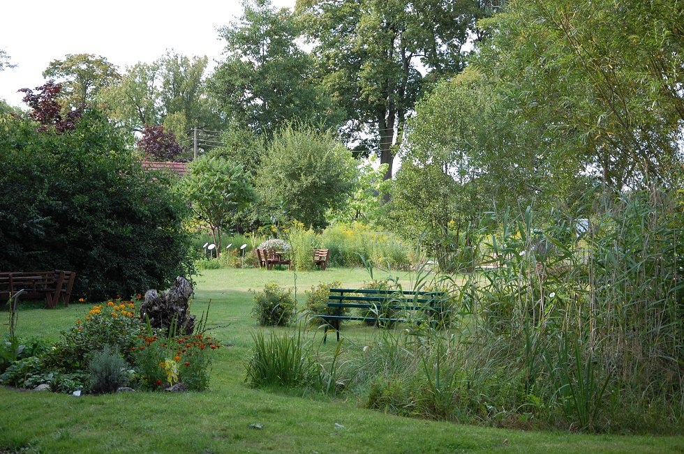 The show garden displays about 150 bee pasture plants., © Gabriele Skorupski