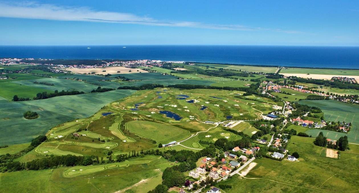 Aerial view of golf course in Wittenbeck, © TSK GmbH