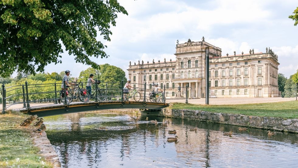 Ludwigslust Palace impresses with its pompous appearance, © TMV/Tiemann