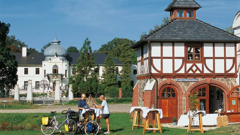 The elegant Blücherhof Palace - a mix of neo-baroque and art nouveau, © TMV/ Eiserle-Heim