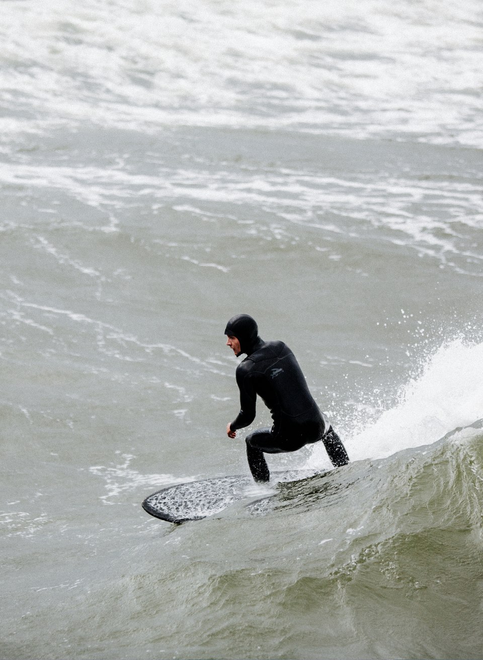 Surfing in winter on the Baltic Sea, © TMV/Roth