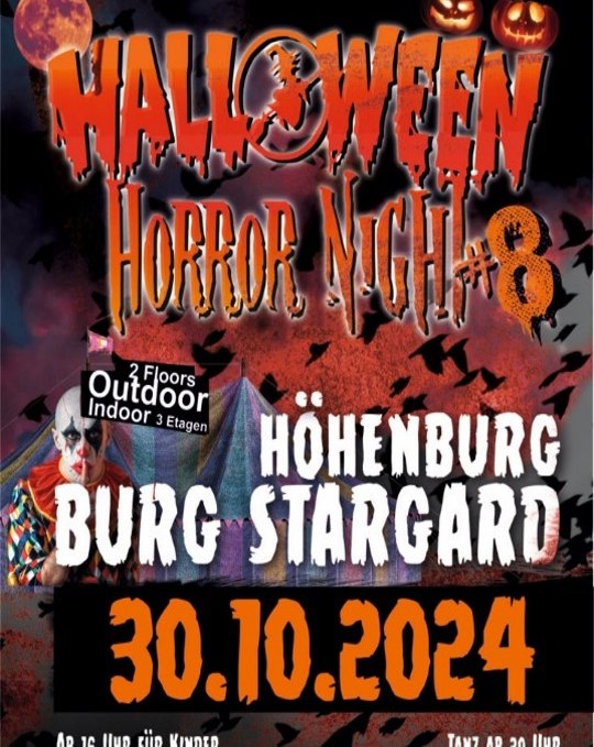 2024-10-30 Halloween Night, © Burg Stargard