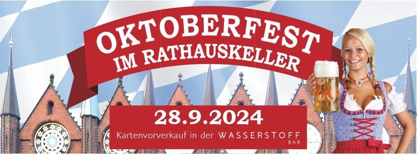 Oktoberfest Rathauskeller Stralsund, © WasserstoffBARGmbH