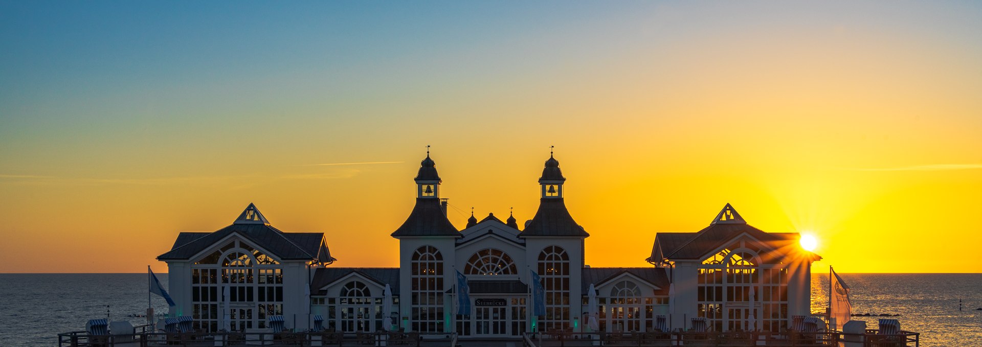 The famous Sellin pier is a year-round tourist highlight on the island of Rügen. It is located in the immediate vicinity of the Park Hotel Sellin., © Celina Häfker/ Shunjit D´Costa