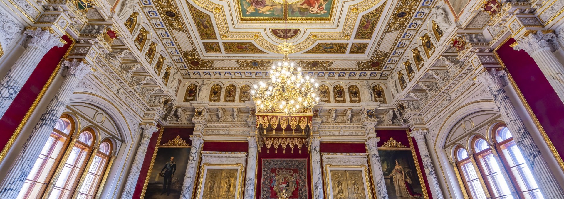 Schwerin Castle - Throne Room, © Timm Allrich ©Staatliche Schlösser Gärten und Kunstsammlungen M-V