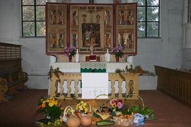 Jürgenstorf altar, © Gemeinde Jürgenstorf