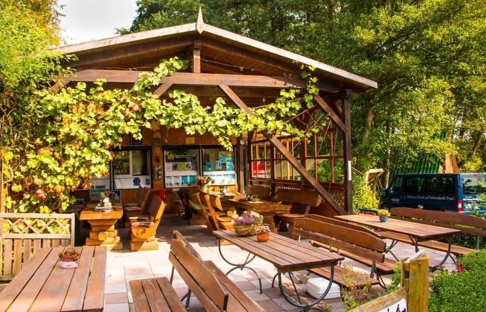 enjoy delicious fried potatoes on our lakeside terrace, © Ingo Hecht