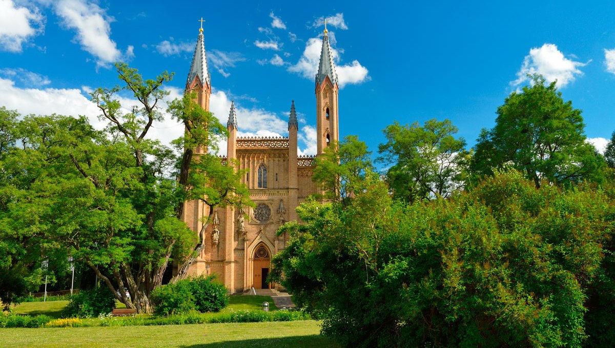 Plastic gallery castle church, © Stadt Neustrelitz/Roman Vitt Fotografie