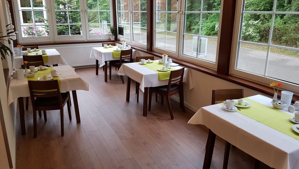 Cozy breakfast room in the pension Haus Waldesblick, © Pension Harder Haus Waldesblick