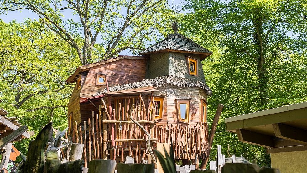 Adventure overnight stay in a tree house, © Zoo Schwerin