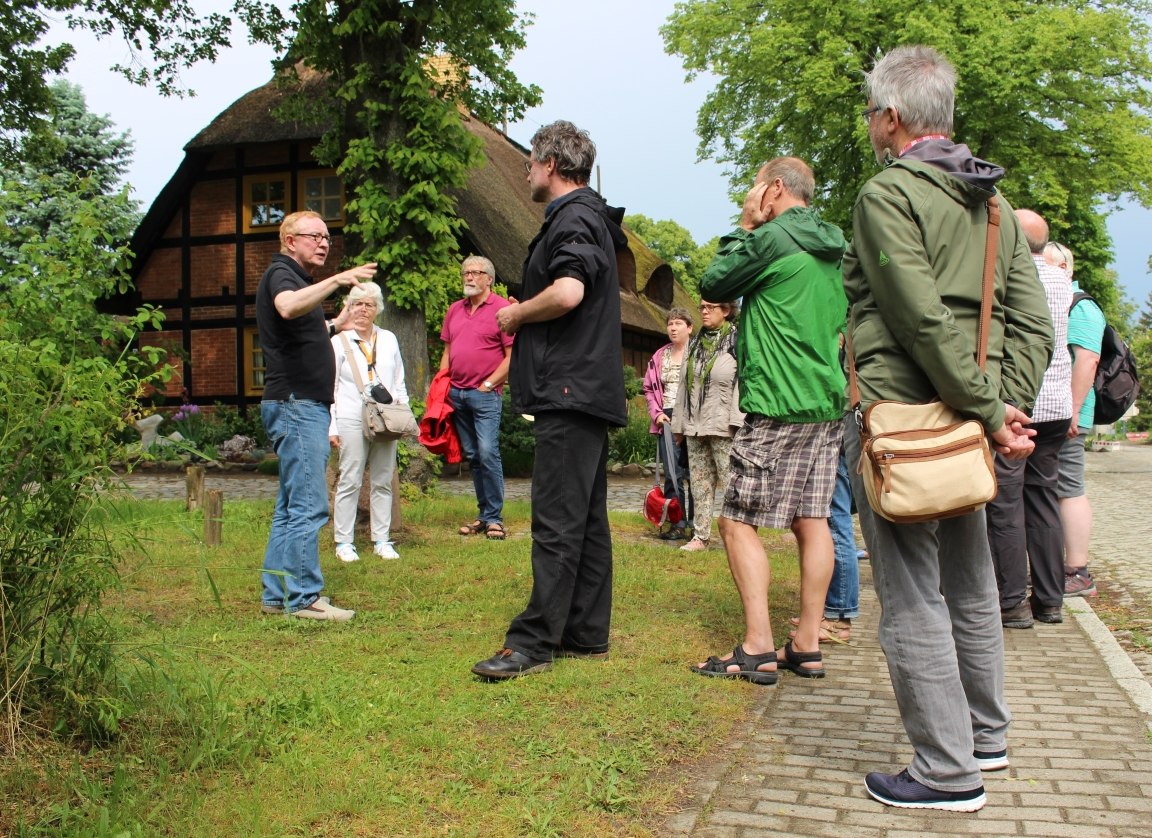 Public tour in Alt Rehse, © EBB Alt Rehse