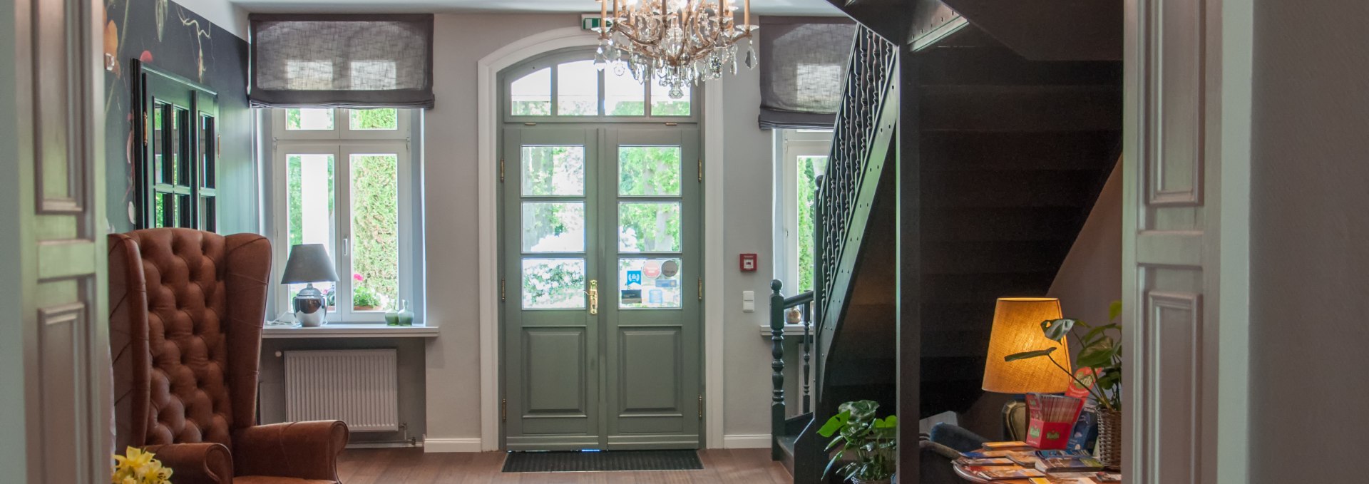 Inviting and cozy entrance hall, © Lieblingsplatz Hotels mbH