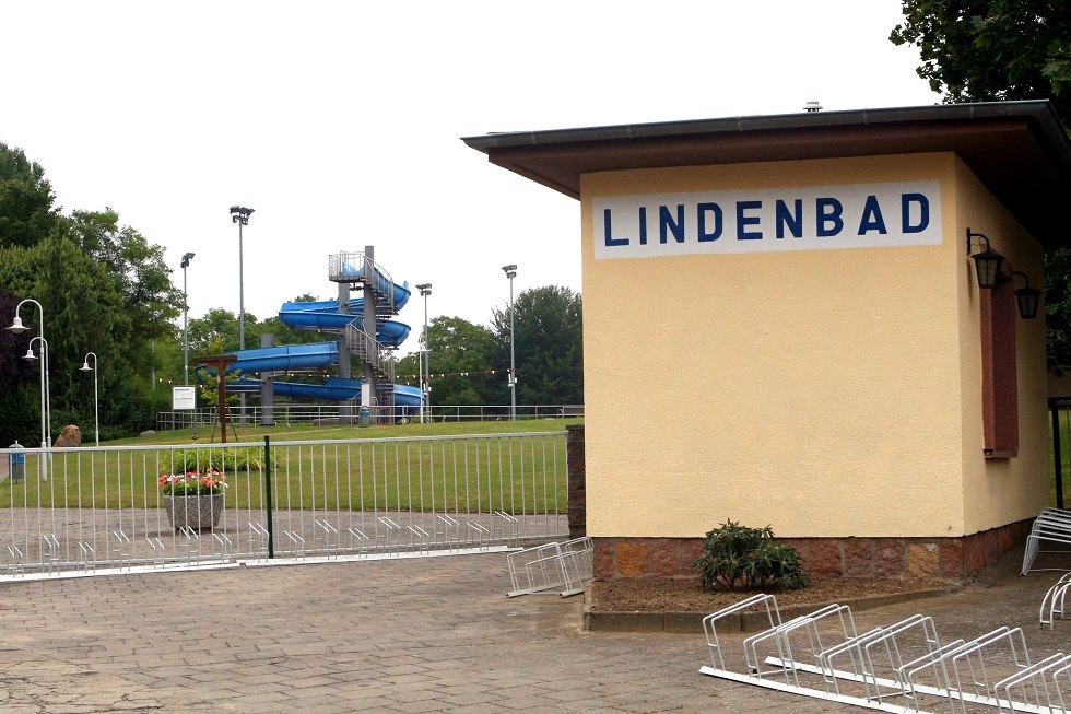 Entrance area to the Lindenbad, © Sabrina Wittkopf-Schade