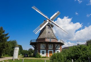 Mill Lichtenhagen village - frontal, © Frank Burger