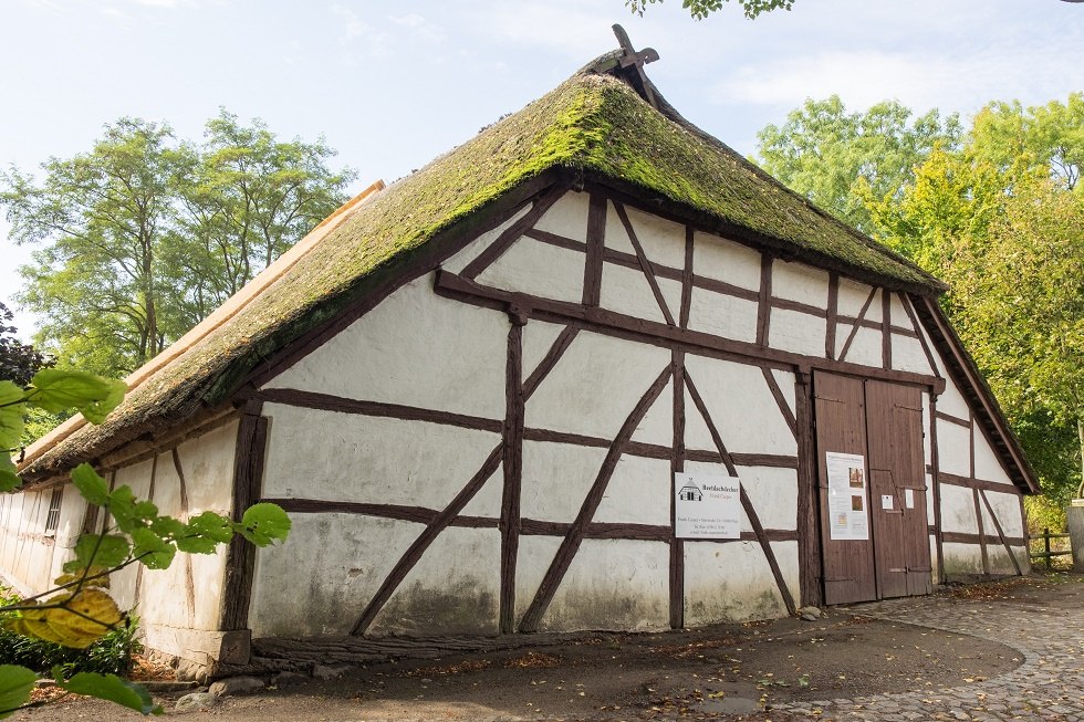 The parish barn in Dorf Mecklenburg is the oldest secular building in the village., © Frank Burger