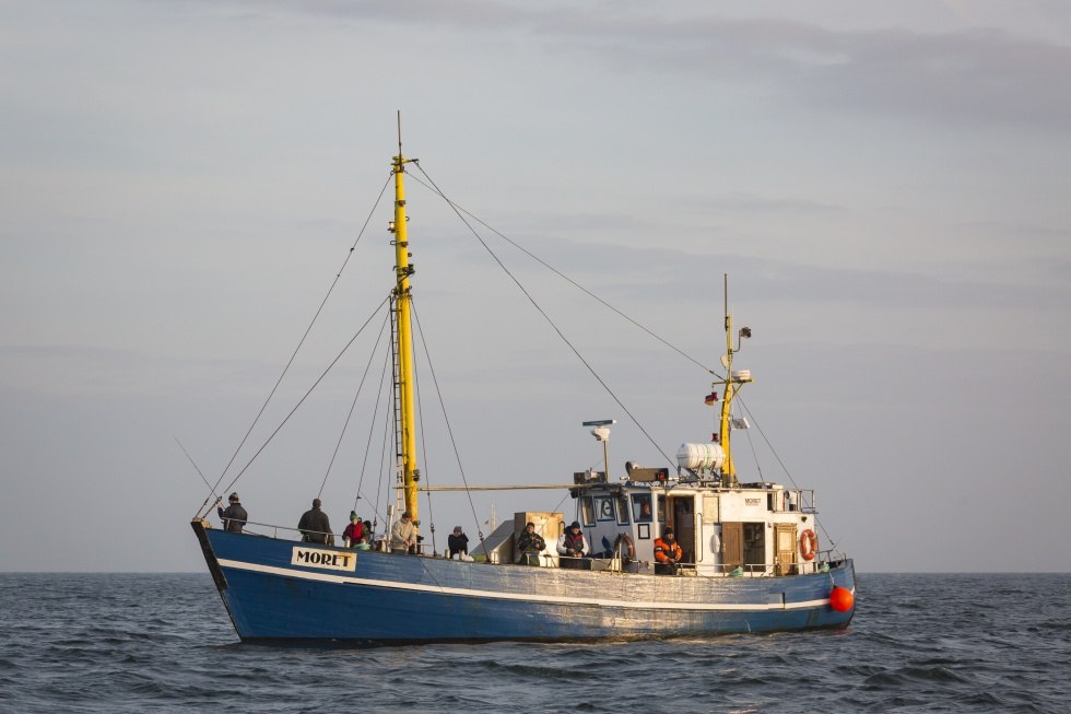 The MS Moret on the high seas en route to the fishing grounds, © TMV/Läufer