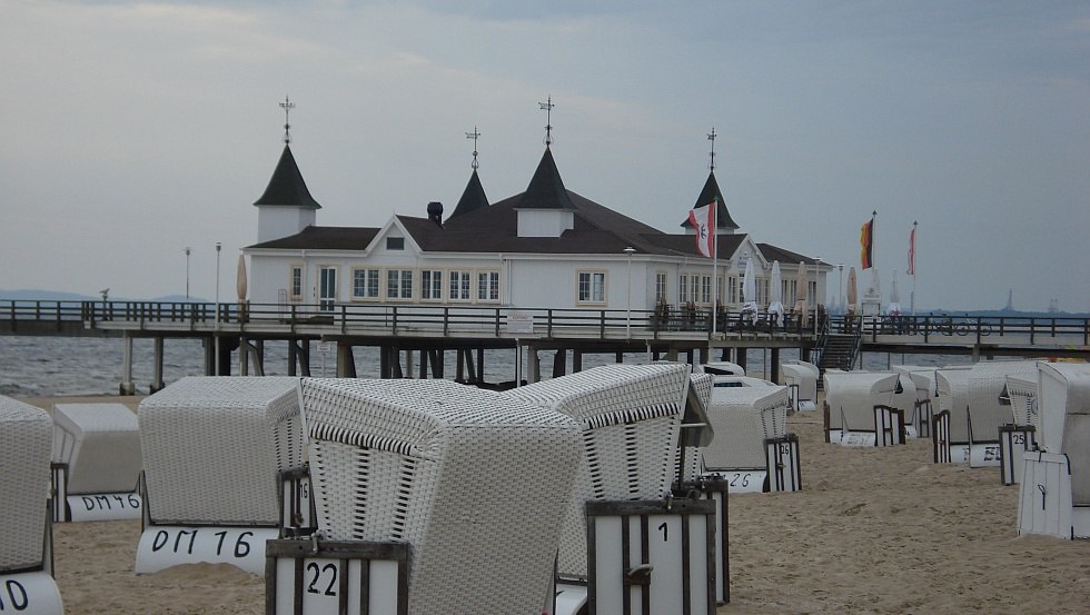 Ahlbeck pier has been maintained in its original state, © TMV/Fischer