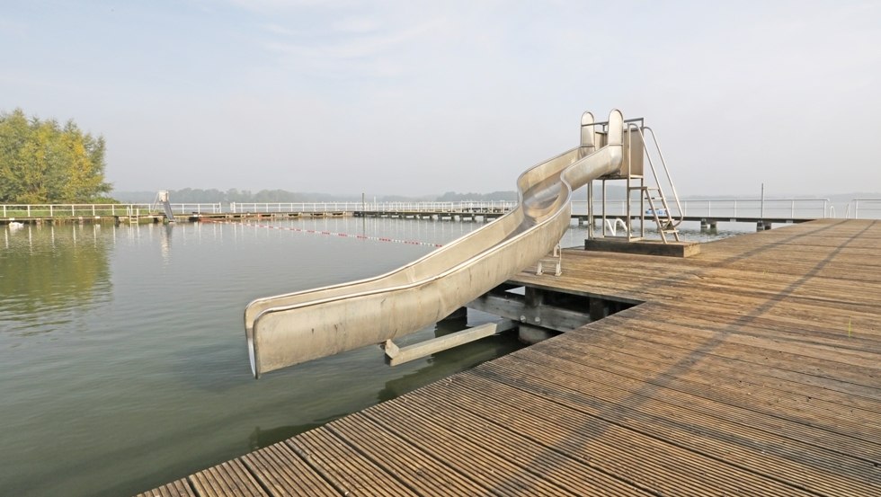 Sternberg am See lido - slide, © TMV/Gohlke