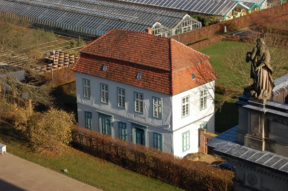 View from the castle to the Natureum., © Naturforschende Gesellschaft Mecklenburg e.V.