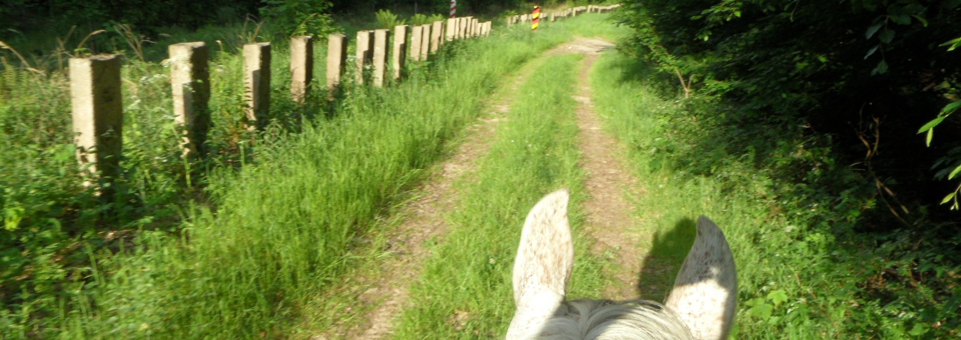 Riding on the border, © von Eick