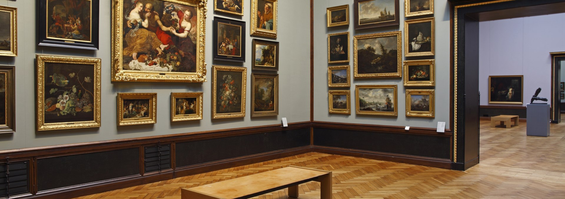 Baroque hanging in the Gallery Old & New Masters Schwerin, © Foto: G. Bröcker, Staatliches Museum Schwerin