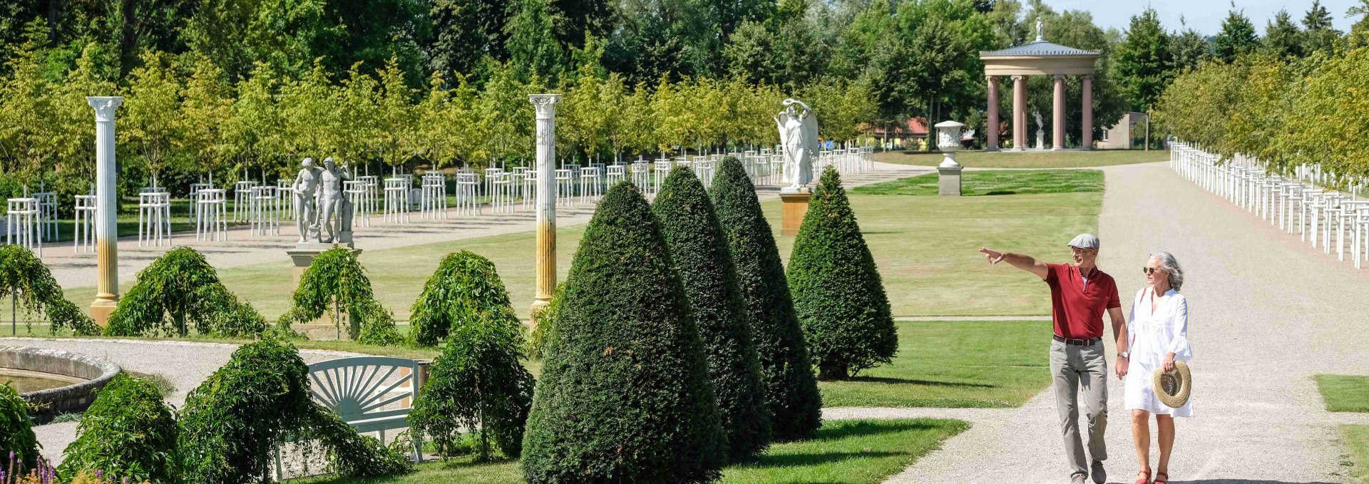 Neustrelitz Castle Garden, © Stadt Neustrelitz