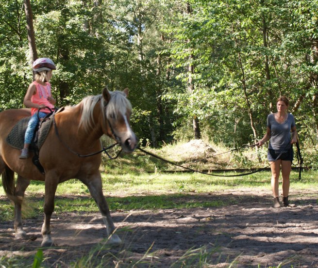 Lunge lesson for children, © Hof Jaddatz