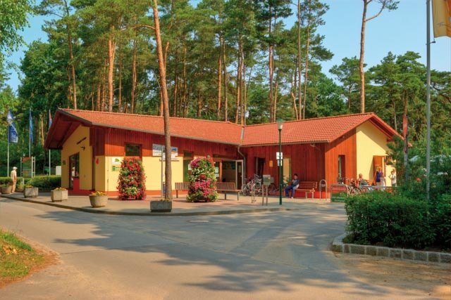 Reception of the dune camp, © Dünencamp Karlshagen