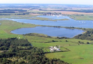 Aerial view of the school hostel Camp Peenemünde, © Uwe Wobser