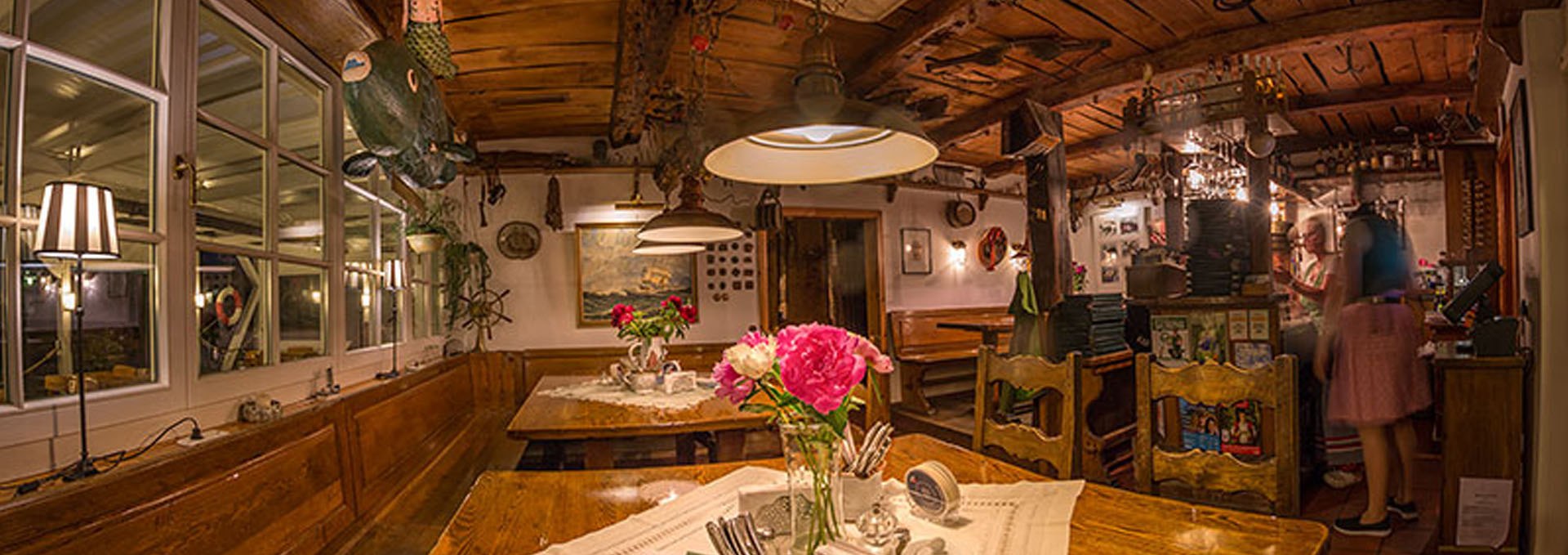 Interior of Räucherhaus Ahrenshoop, © Peter von Stamm