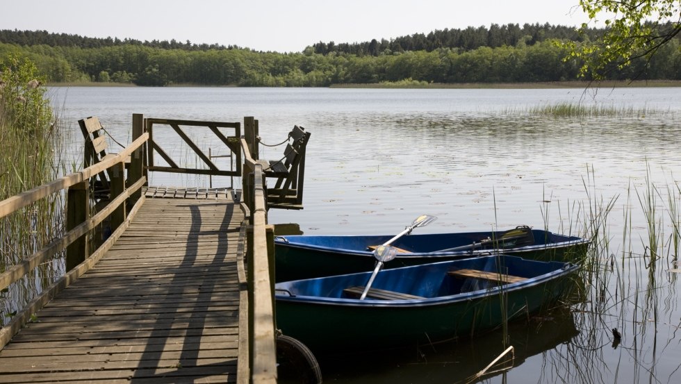 Our own jetty directly behind the manor house, © Gut Settin am See