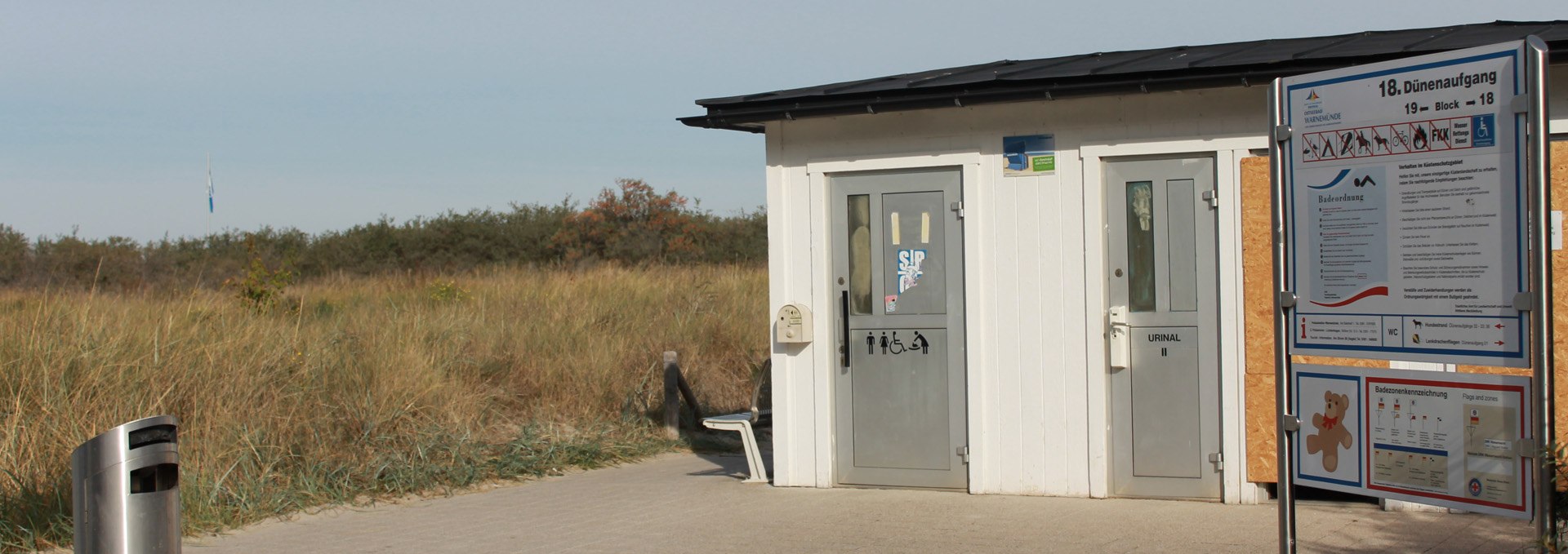 Accessible beach access 18 incl. toilet facilities in Warnemünde, © TZRW