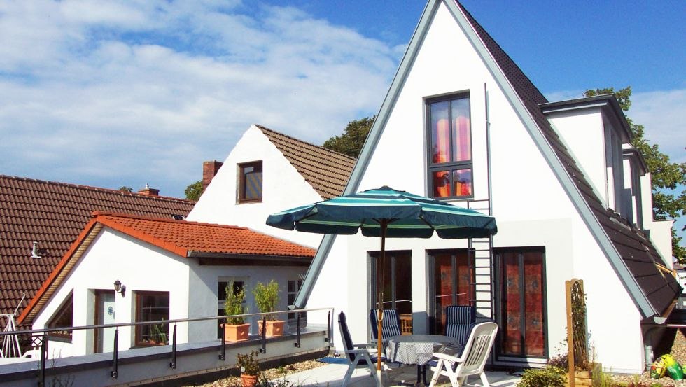 Roof terrace of a vacation apartment in Warnemünde, © InterDomizil GmbH