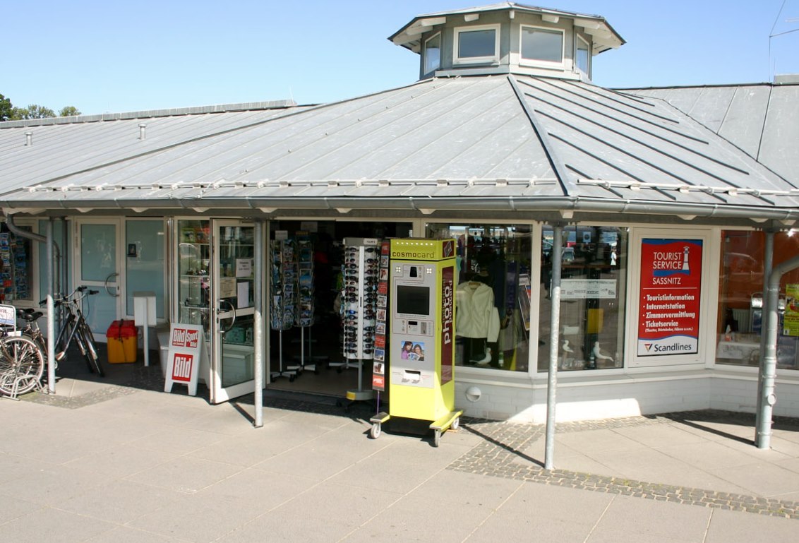 Tourist Service Sassnitz at the foot of the pier, © Tourist Service Sassnitz