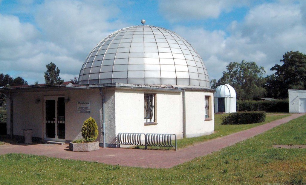 Planetarium with observatory, © Maik Senkbeil, Stadt Lübz