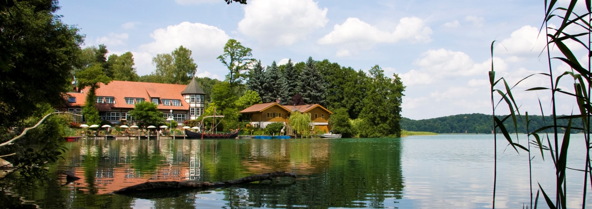 View of the house from the lake, © Altes Zollhaus